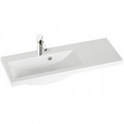 Раковина для ванної Marmorin Talia 900 L вбудована ліва литий камінь білий 270 090 720 xx x