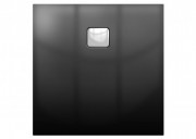 Душовий піддон Riho Basel 412 90x90 см акрил чорний гляцевий/хром DC221600000000S
