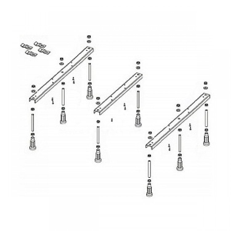 Ножки для душевого поддона Riho Basel 424 POOTSET68