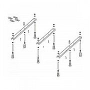 Ніжки для душового піддону Riho Basel 424 POOTSET68