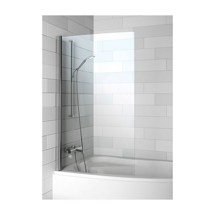 Шторка для ванної Riho Novik Z108 Lyra 140/153,5/170 ліва хром/прозоре скло GZT91000891