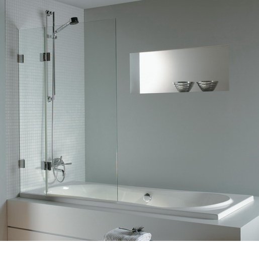 Шторка для ванної Riho Scandic S109-85 прозоре скло GC16200