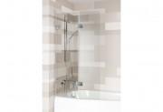 Шторка для ванной Riho Scandic S500-Delta 150/160 прозрачное стекло GC63200