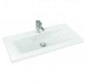 Раковина для ванної Marmorin Casie врізна без крила литий камінь білий P_U_542_01_0700