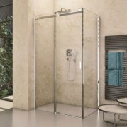 Душовий куточок Riho Baltic B203 100x80 см хром/прозоре скло GE0007200