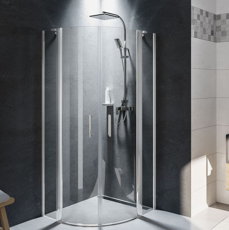 Душовий куточок Riho Novik Z309 90x90 см хром/прозоре скло GZ9090090
