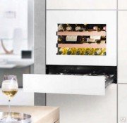 Встраиваемый винный шкаф с ящиком для аксессуаров Liebherr WKEgw 582 + 9901086 GrandCru нержавеющая сталь/стекло белый WKEgw 582+9901086