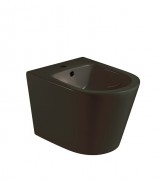 Биде Volle Nemo подвесное с отверстием под смеситель и переливом черный матовый 13-17-036 Black