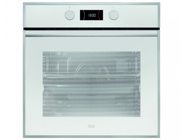 Духовой шкаф Teka Maestro HLB 840 P электрический 70 л с металлической рамкой белое стекло 41566011