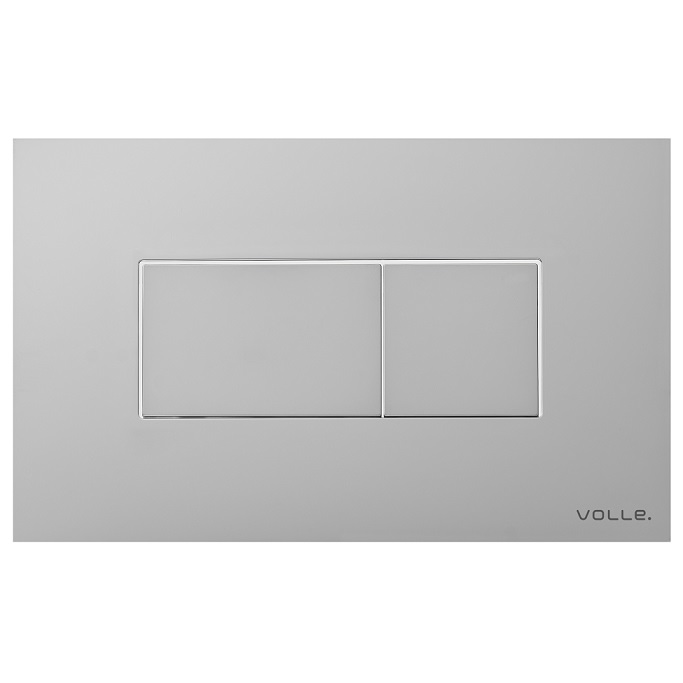 Кнопка змиву Volle Master Neo MCH пневматична хром матовий 221414