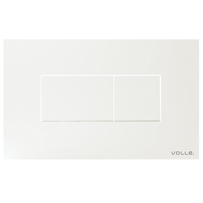 Кнопка смыва Volle Master Neo W пневматическая белый 221919