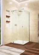 Душевой уголок Riho Tione T201 100x90 см хром/прозрачное стекло GT26200