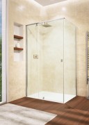 Душовий куточок Riho Tione T203 100x80 см хром/прозоре скло GT28200