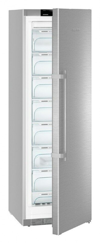 Морозильная камера Liebherr GNef 4335 Comfort NoFrost нержавеющая сталь с покрытием SmartSteel/сталь серебристый GNef 4335-21 001