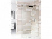 Стенка душевая Riho Scandic S400 Flat 155 см хром/прозрачное стекло GC5420F
