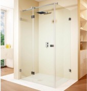 Душевой уголок Riho  Scandic M203 140x80 см левый хром/прозрачное стекло GX0902501