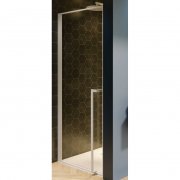 Душові двері Riho Lucid GD101 100 см білий/прозоре скло GD110W000