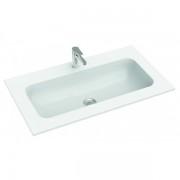 Раковина для ванной Marmorin Mono 800 врезная без крыла литой камень белый P_U_595_02_0800