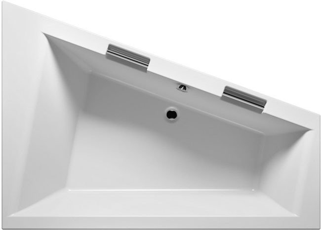 Ванна акриловая Riho Doppio асимметричная 180x130 левая белый BA9100500000000