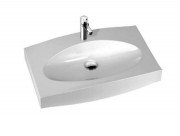 Раковина для ванної Marmorin Orin накладна литий камінь білий P_U_551_01_0800