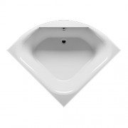 Ванна акрилова Riho Atlanta кутова 140x140 білий BB7000500000000