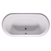 Ванна акриловая Riho Dua овальная 180x86 белый BD0100500000000