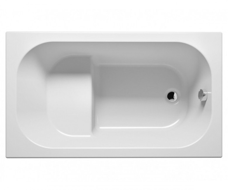 Ванна акрилова Riho Petit прямокутна 120x70 біла BZ2500500000000