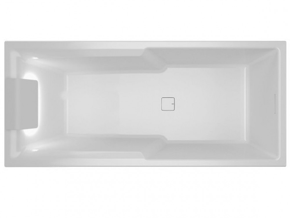 Ванна акрилова Riho Still Shower LED прямокутна 180x80 білий BR0500500K00130