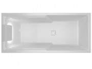 Ванна акрилова Riho Still Shower LED прямокутна 180x80 білий BR0500500K00130