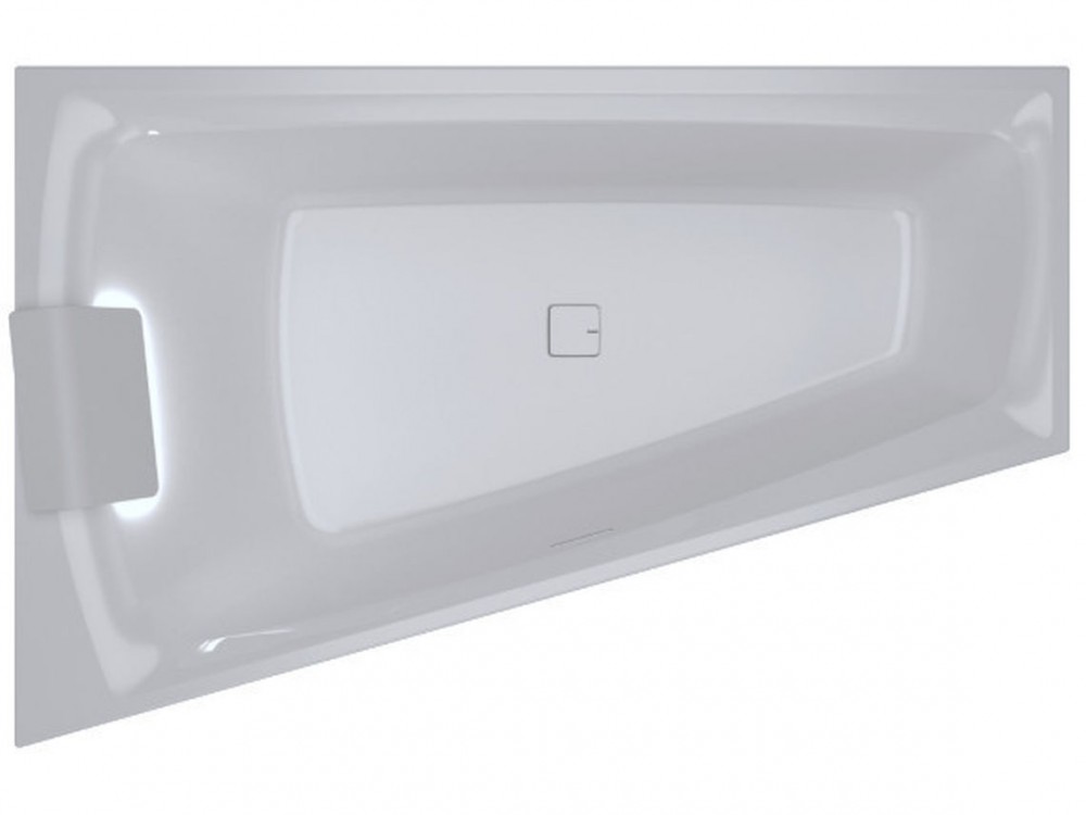 Ванна акриловая Riho Still Smart LED асимметричная 170x110 правая белый BR0300500K00130