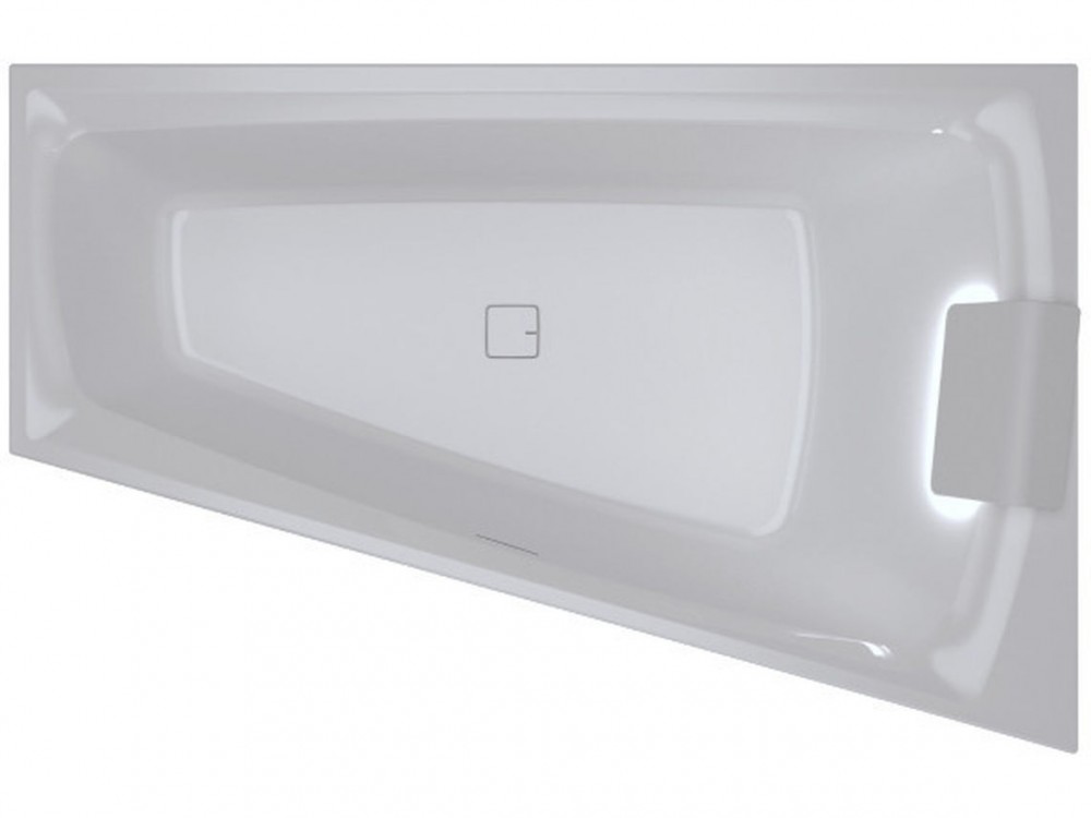 Ванна акрилова Riho Still Smart LED асиметрична 170x110 ліва білий BR0400500K00130