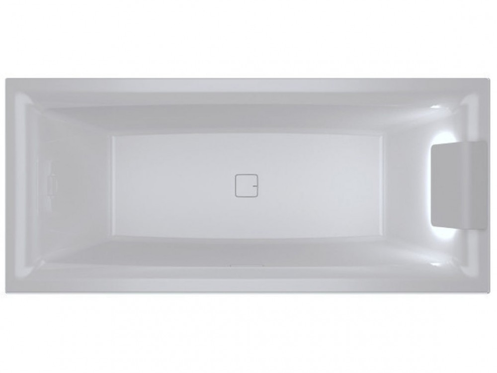 Ванна акрилова Riho Still Square LED прямокутна 170x75 права білий BR0200500K00130