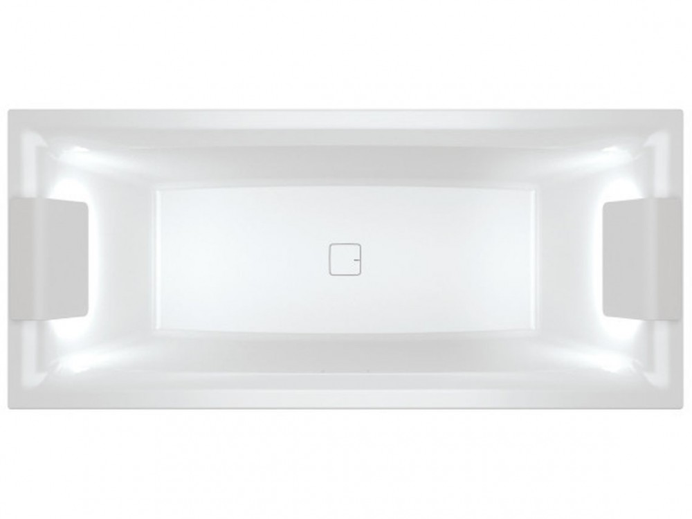 Ванна акрилова Riho Still Square LED прямокутна 180x80 білий BR0100500K00132