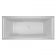 Ванна акрилова Riho Still Square Plug & Play прямокутна 180x80 ліва з панеллю BD1200500000000