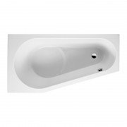 Ванна акриловая Riho Delta Plug & Play асимметричная 150x80 правая с панелью BD4000500000000