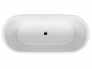 Ванна акриловая Riho Inspire FS овальная 160x75 белый BD1000500000000