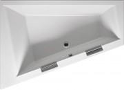 Ванна акриловая Riho Doppio Plug & Play асимметричная 180x130 правая с панелью BD4400500000000