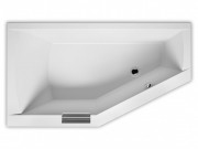 Ванна акриловая Riho Geta Plug & Play асимметричная 160х90 правая с панелью BD4600500000000