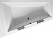 Ванна акрилова Riho Doppio Plug & Play асиметрична 180x130 права з панеллю BD4400500000000