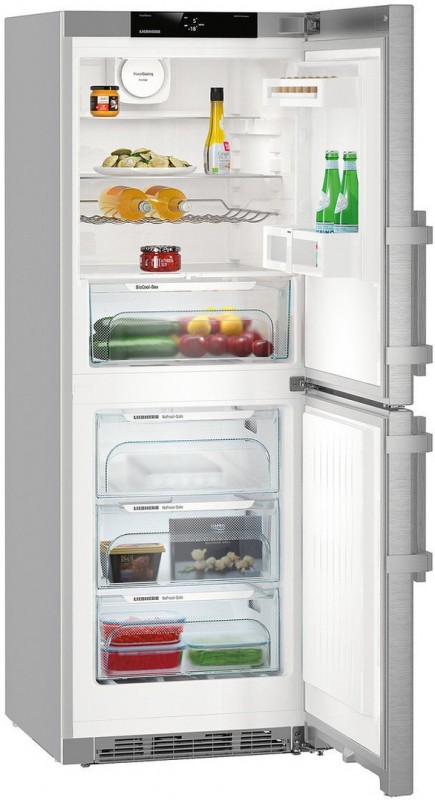 Двухкамерный холодильник Liebherr CNef 3735 Comfort NoFrost нержавеющая сталь SmartSteel/сталь серебристый CNef 3735