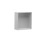 Полочка для ванной Riho Solid Alcove 30x30 искусственный камень белый матовый AS12005