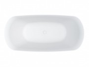 Ванна з штучного каменю Riho Bilo 165х77 см білий матовий BS6500500000000