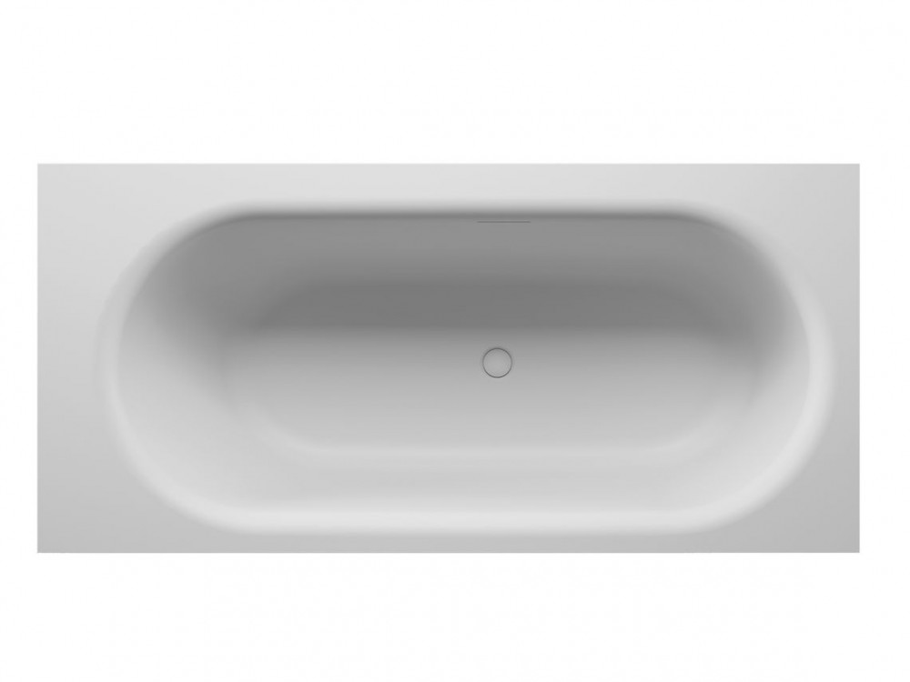Ванна из искусственного камня Riho Madrid 180х86 см белый матовый BS4000500000000