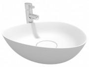 Раковина Riho Oviedo 40,9х40,9 см штучний камінь білий матовий F70020