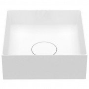 Раковина Riho Thin Square 38х38 см штучний камінь білий матовий F70024