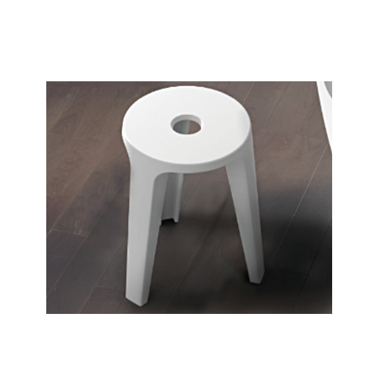 Стілець для ванни Riho штучний камінь білий матовий AS04005