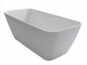 Ванна з штучного каменю Riho Malaga 160х75 см білий матовий BS3000500000000