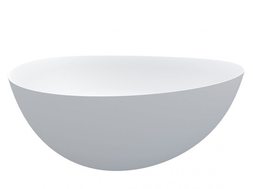 Ванна з штучного каменю Riho Oviedo 160х160 см білий матовий BS5000500000000