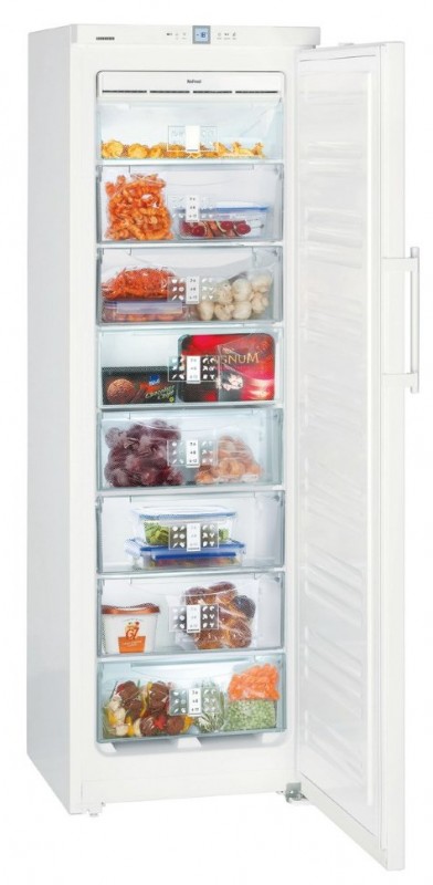 Морозильна камера Liebherr GNP 3056 Premium NoFrost сталь білий GNP 3056-24 001