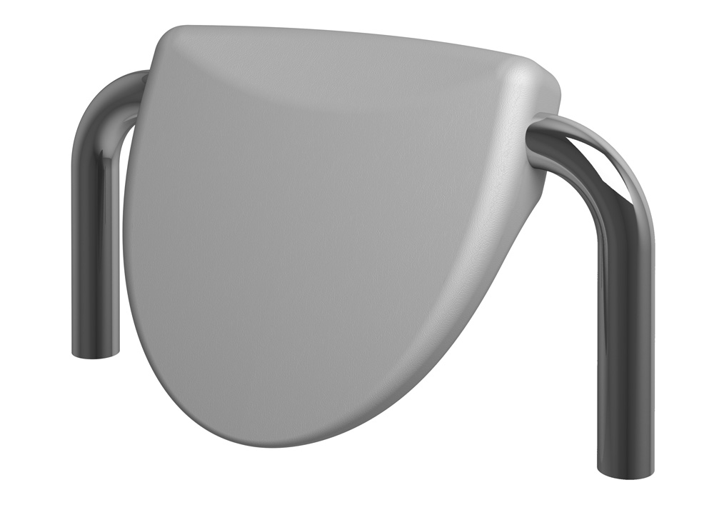 Підголівник для ванн Riho Claudia сріблястий AH09115